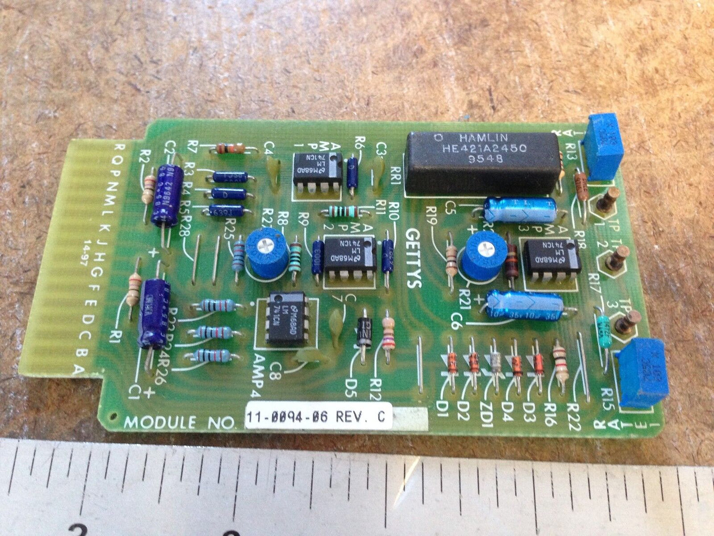 Gettys 11-0094-06 Rev. C Control Board ,En