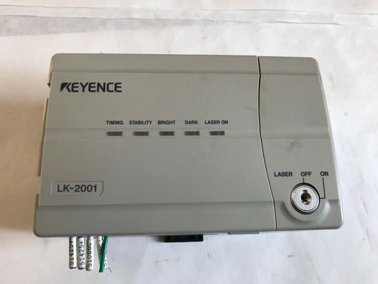 Keyence Lk-2001 Ccd Laser Displacement Sensor Controller ,Sm