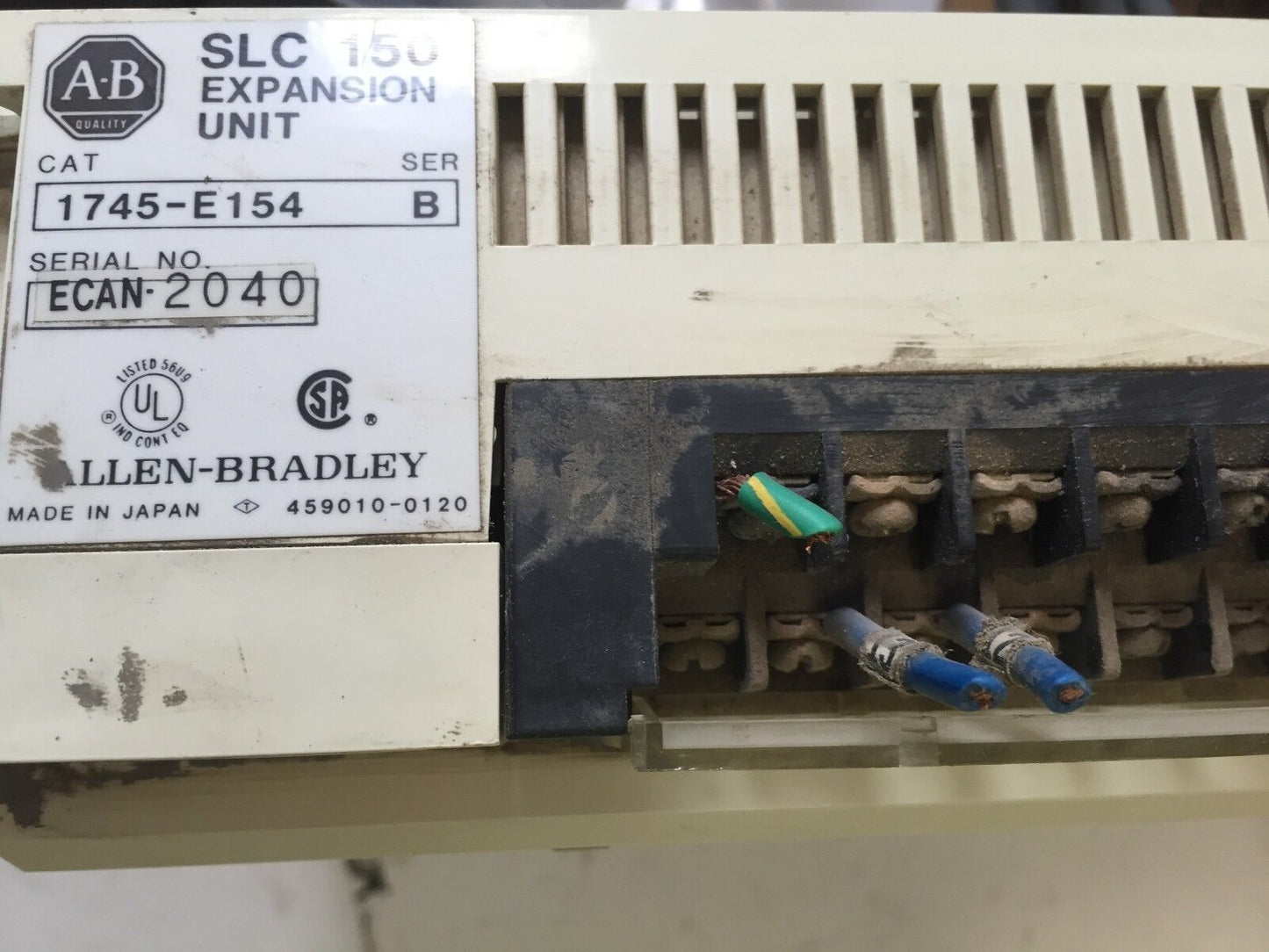 Allen Bradley 1745-E154,1475-E154 ,Expansion Unit,A-B Slc 150,Bg