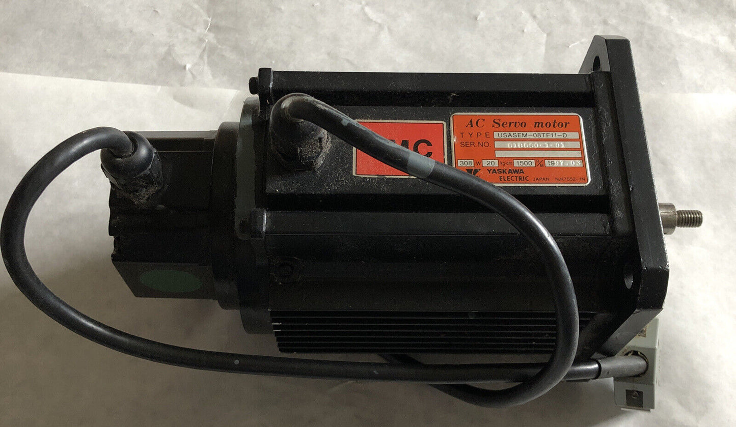 Yaskawa Usasem-08Tf11-D Electrictmc,308W Servo Motor Usasem08tf11d ,Bh