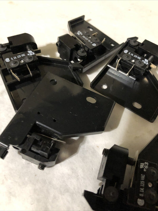 New  Lot 5 0.1A 125Vac P-2590 Micro Limit Switch Assembly P-2590 E63,F63,Fc