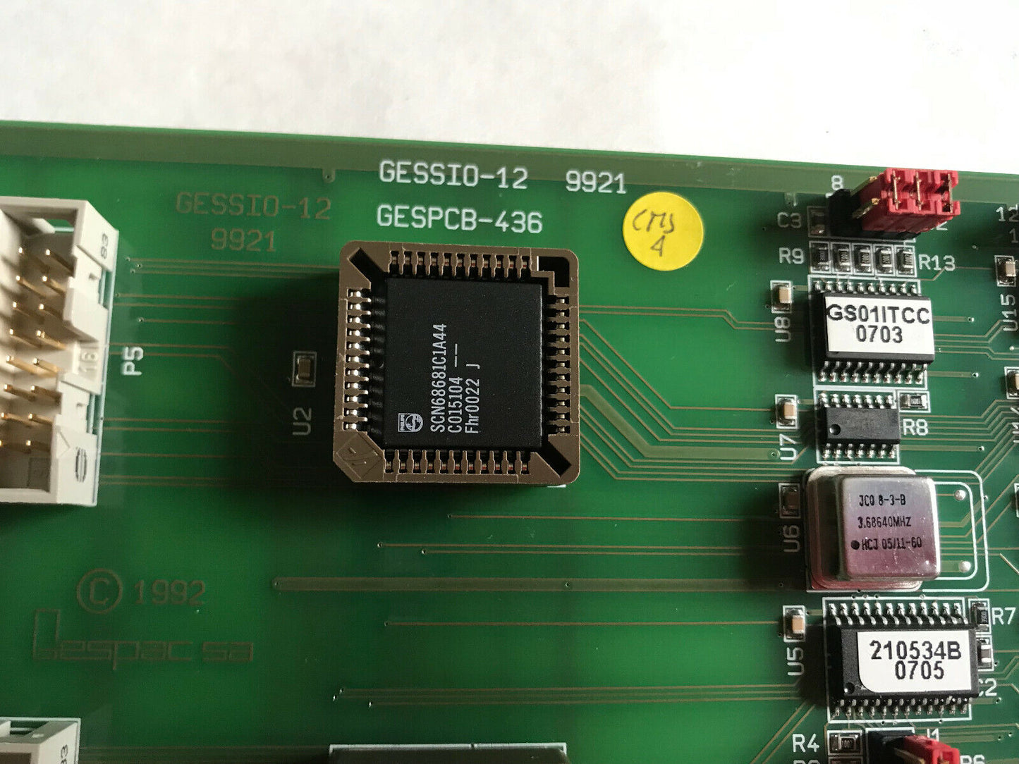 Balance Engineering,Gespac Gessio-12 9921,Gespcb-436  Controller,Sk