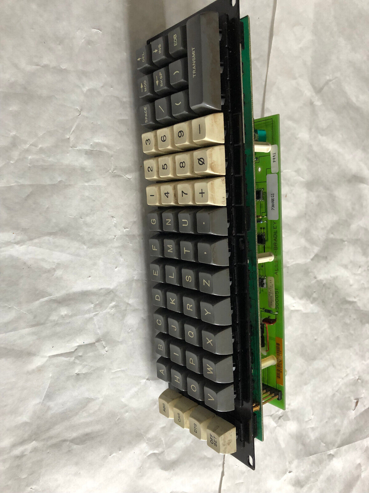 Allen Bradley 634286-10/7300Akbe10,900051-9002,7300Veg1 Keyboard,Fg