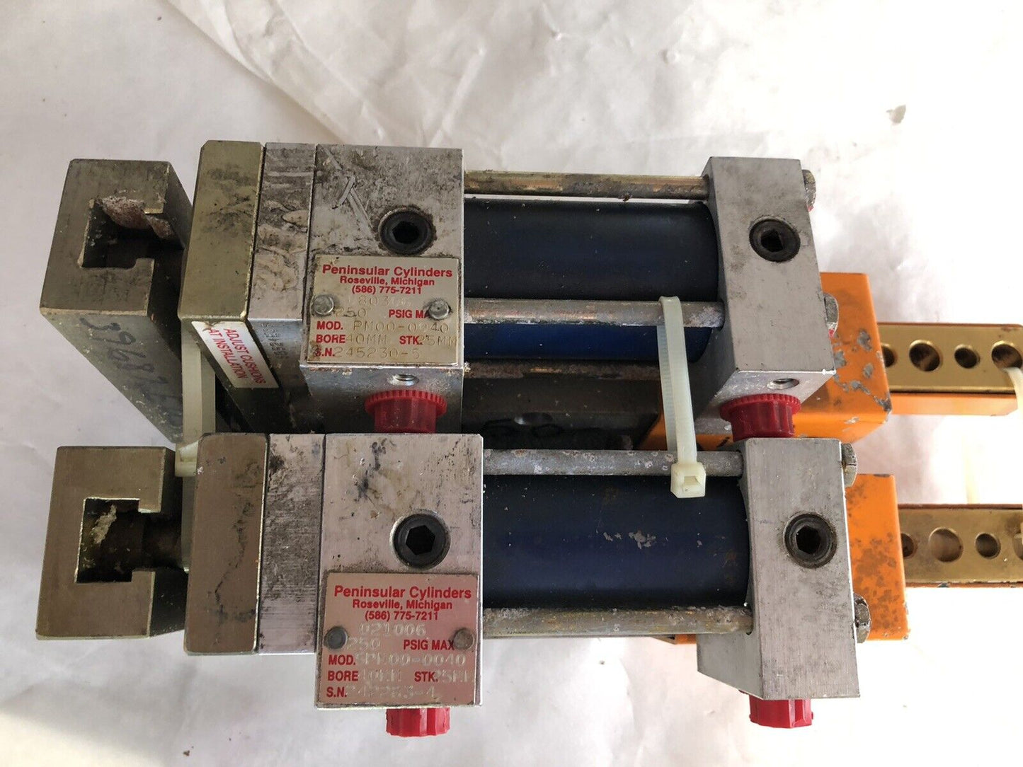 Welker Sbs-24-23-90-C1-X2,Sbs24e02,Pneumatic Cylinder,Spm00-0040,40Mm,25Mm,Dh