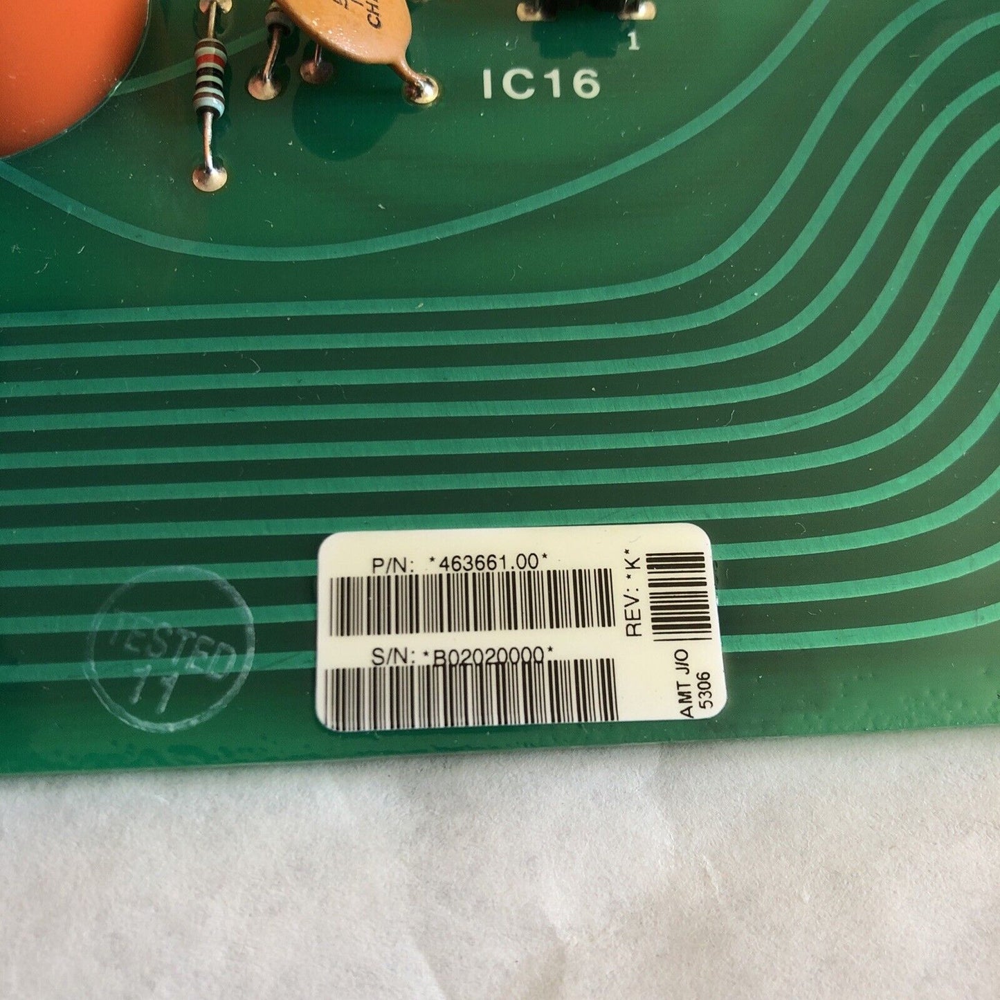 New Robicon 463661 00,463661.00 Diagnostic Board Card Qcd-2-0 0198 471 103,Ea