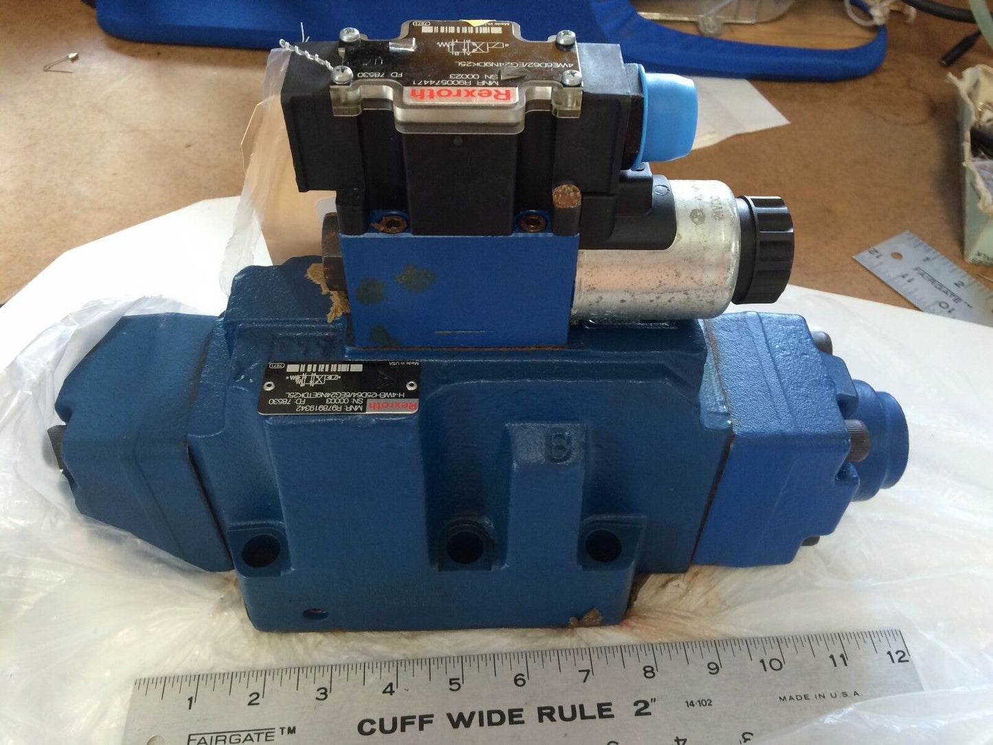 Rexroth 4We6d62/Eg24n9dk25l,H-4Weh25d64/6Eg24n9etdk25l Valve 24V,R978919342,Ap