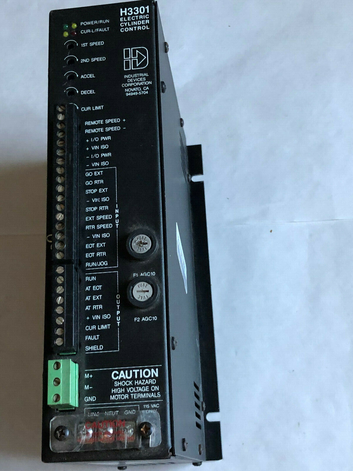 Id H3301 Electric Cylinder Industrial Device H3301 Servo Controller,115Vac.Di,Tn