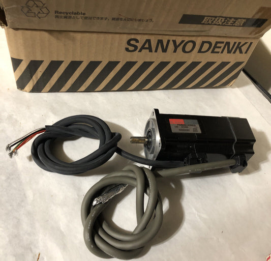 New Sanyo Denki P50b05010dbe00 Bl Super P5 Ac Servo Motor,100 W,200 V,1.1 A,Bq