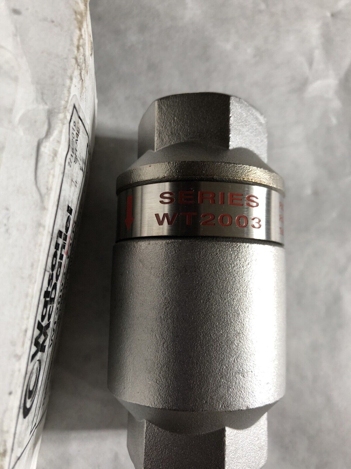 New 3/4" Npt Watson Mcdaniel Wt2003,Wt2003 Series Thermostatic Steam Trap,Ed