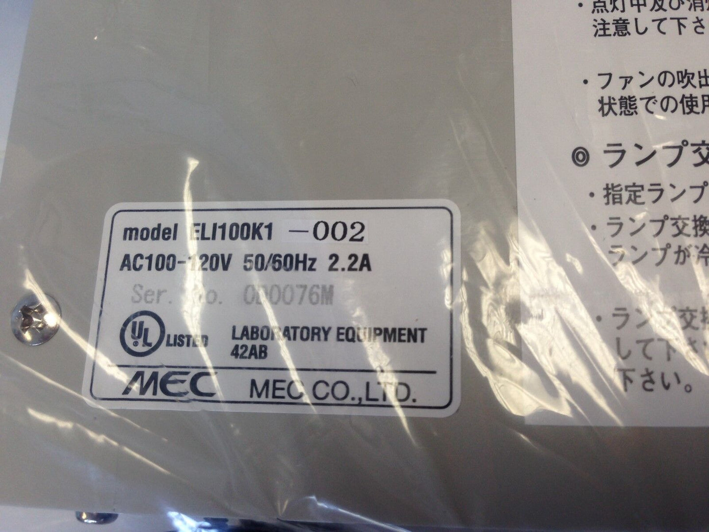 New Mec Eli100k1-002 Eska Illuminator, 100-120 Vac No Power Cord,Bb