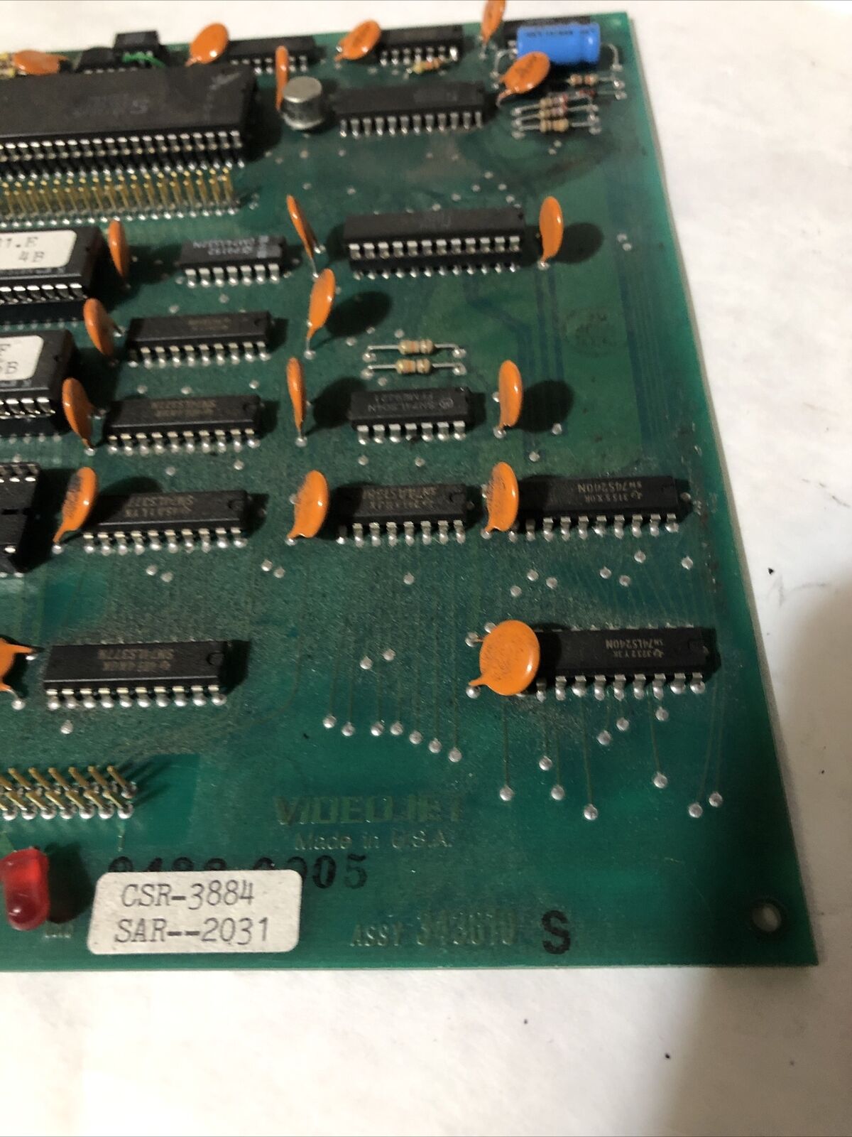 Videojet Csr-3884,Sar-2031  343610 ,343614--G, Pcb Board,Bp