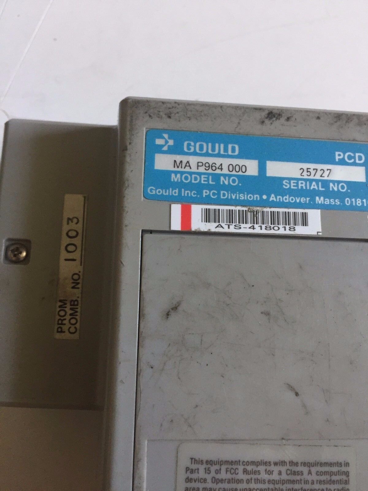 Gould P964,Gould Ma P964 000,25727 Data Access Panel Asp964000,Bv