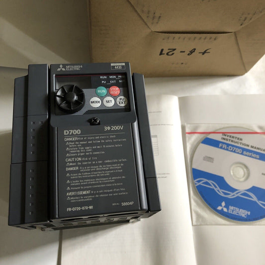 New Mitsubishi Electric Fr-D720-070-W1,Mitsubishi Electric Fr-D720-070-Wi,Ff