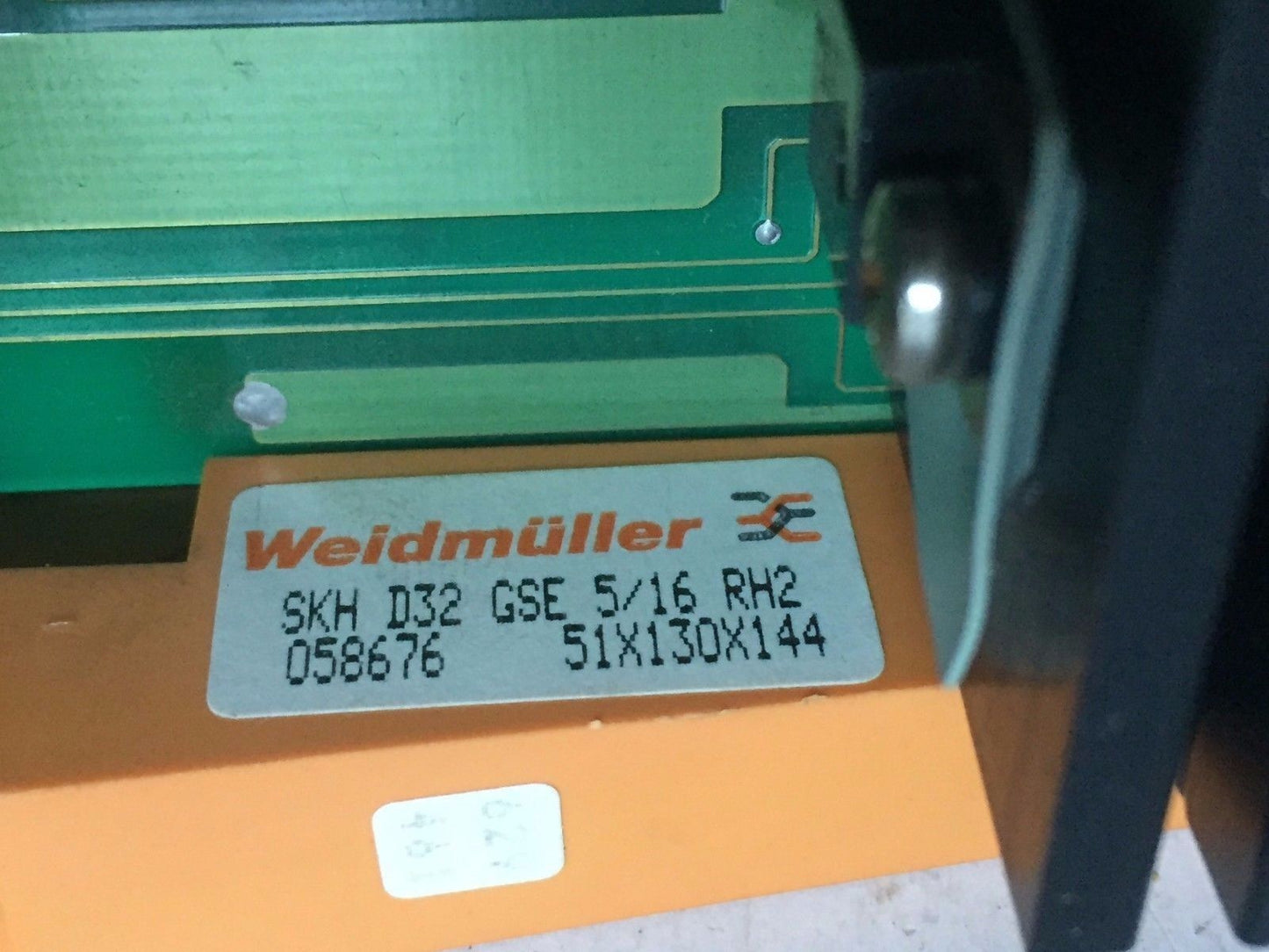 Weidmuller Skh D32 Gse 5/16 Rh2,Engel Dr1.100 Servo Drive,Card Based 058676,Ad