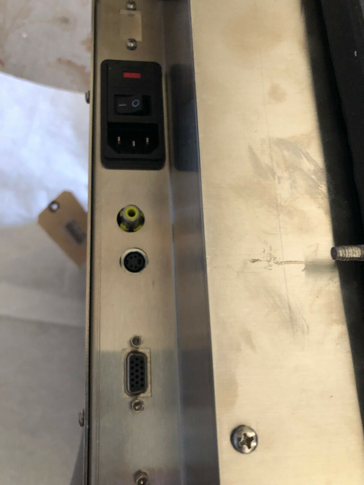 Vartech Vt213p Operator Interface (No Power One For Parts & Repair Only),Bk