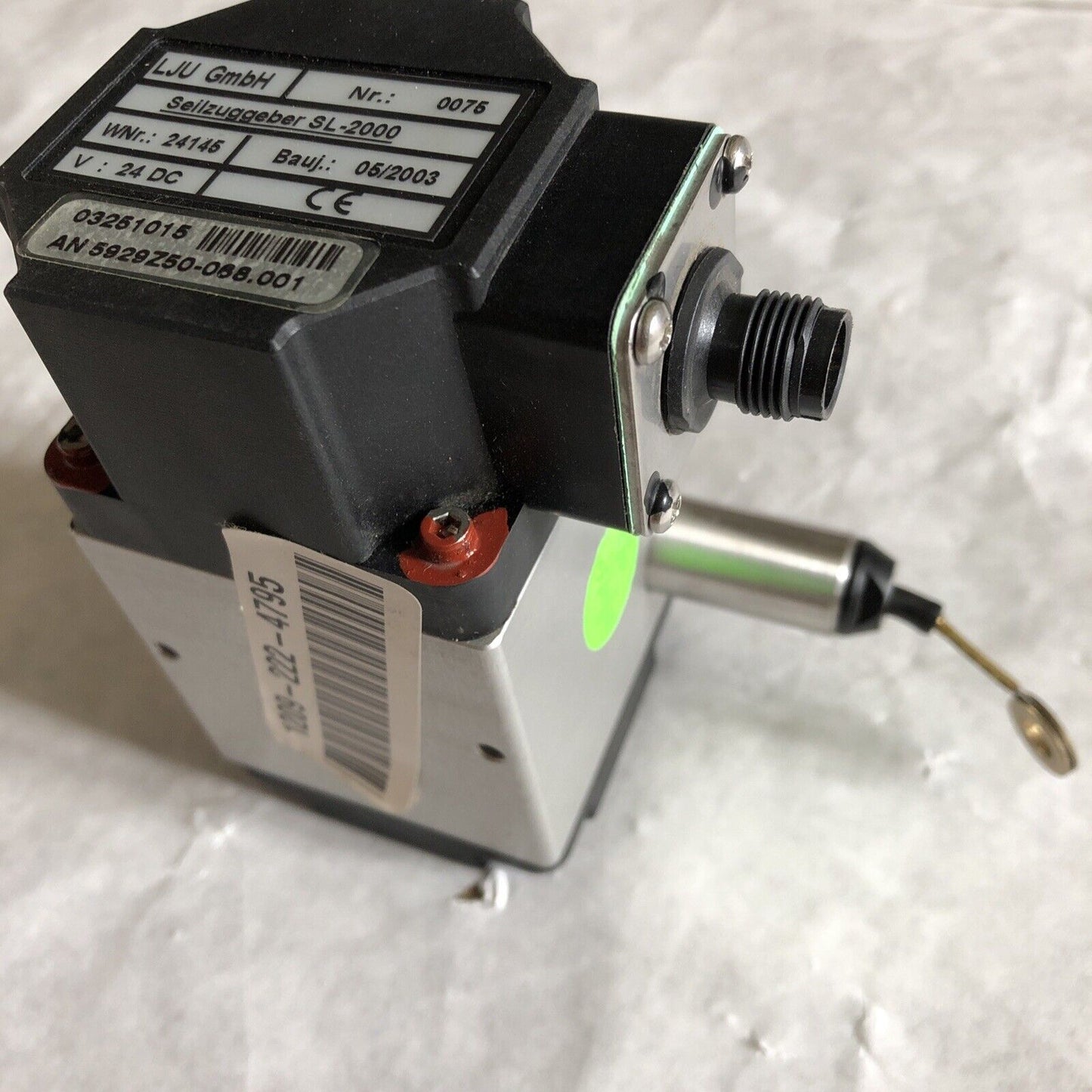 New Lju Gmbh Seilzuggeber Sl-2000,0075 Cable Retractor Actuated Encoder ,Ev