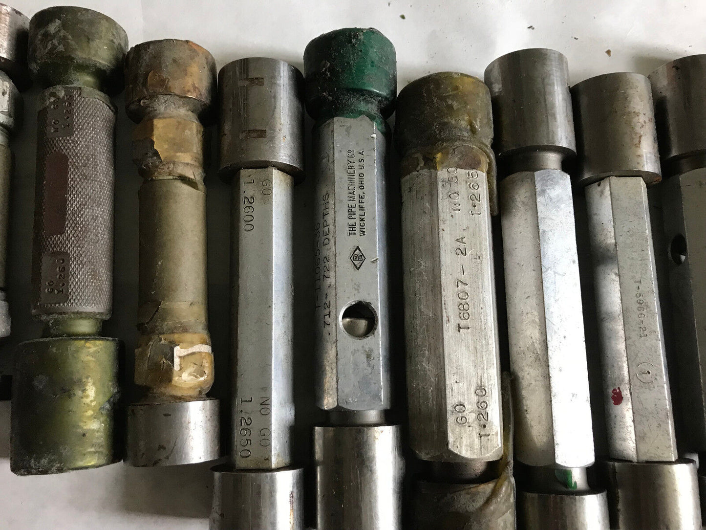The Pipe Machinery Spection Gage Go No Go Plug Gauge 1.260,1.265,1.2600,1.2650