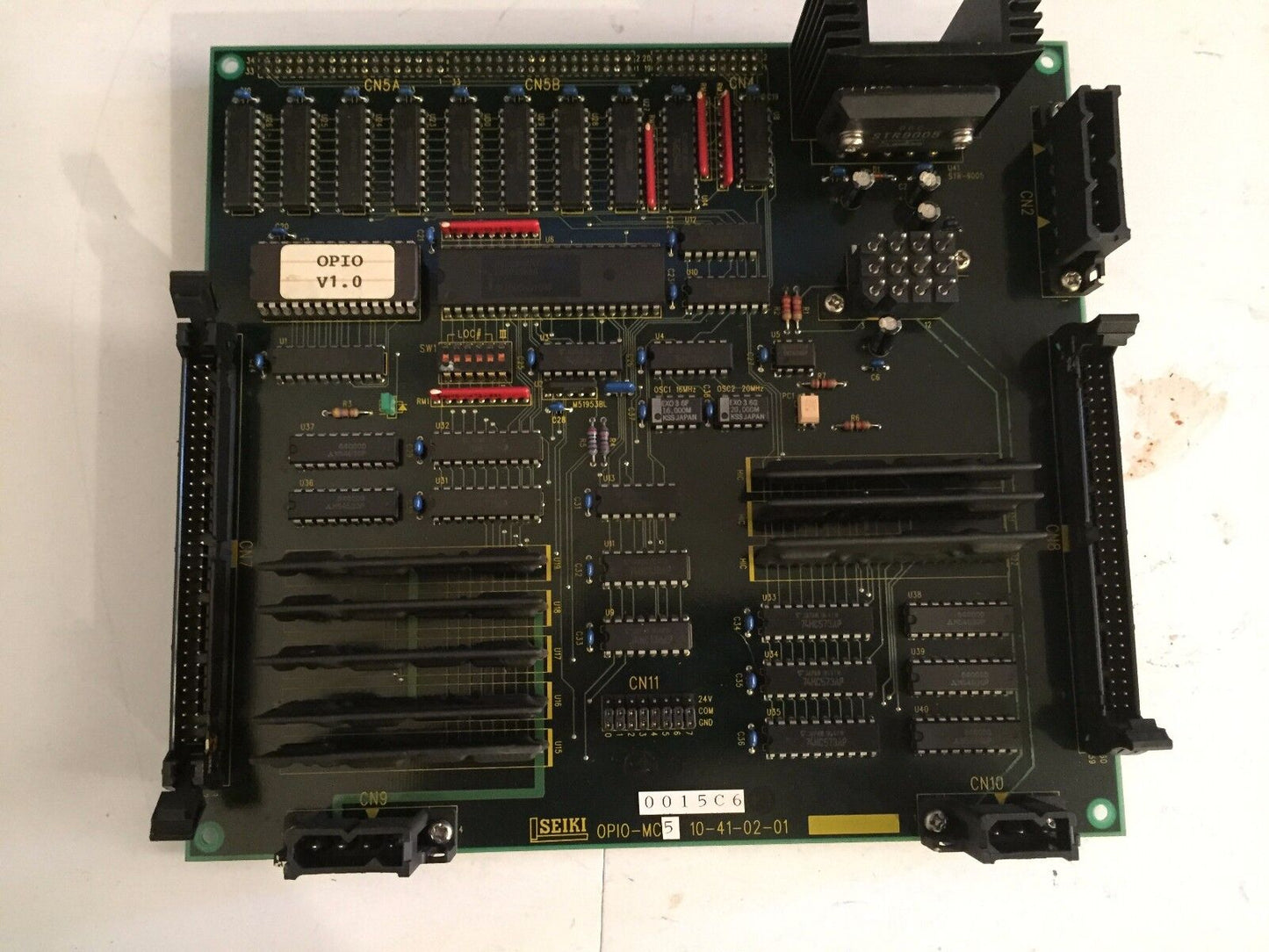 Seiki Opio-Mc5 10-41-02-01, Seiki 0P10-Mc5,10-41-02-01 Operator Face Board,Bj