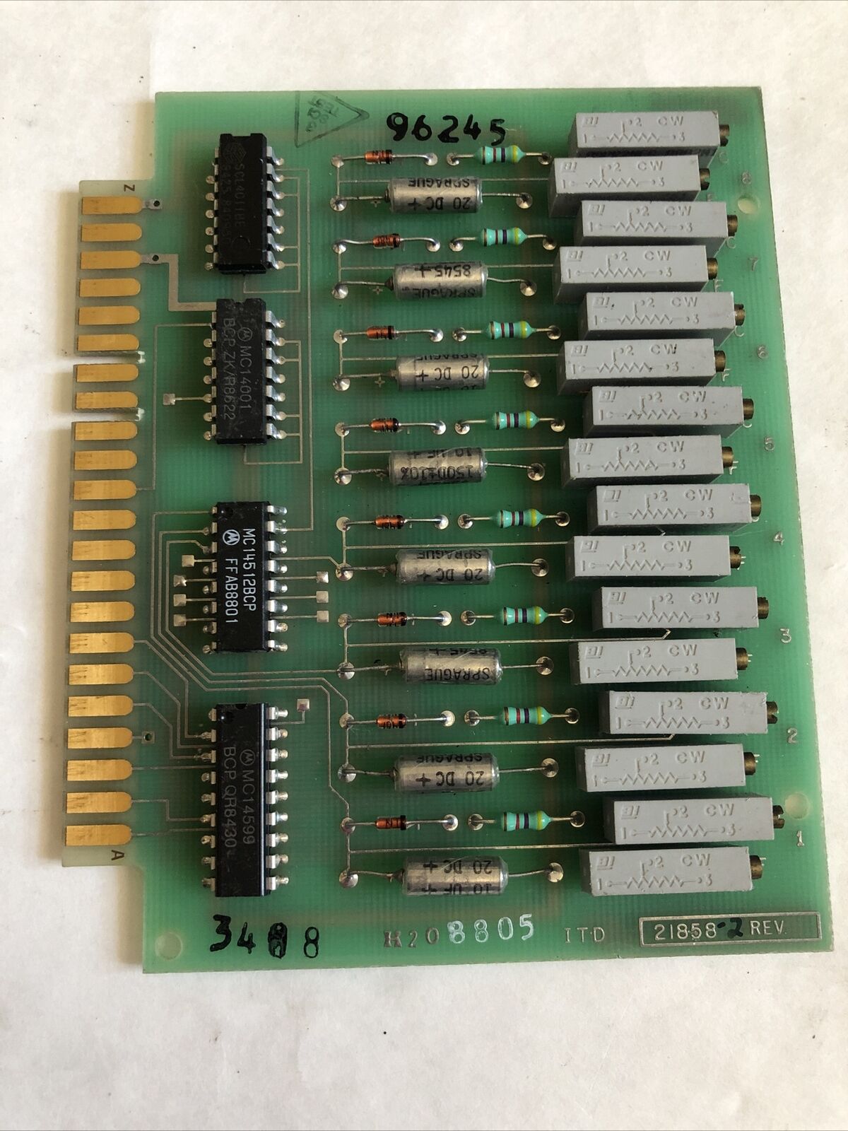 Sci 21858 ,Sci 21858-2 Rev,51688 Rev E  96245   Circuit Board,Ep