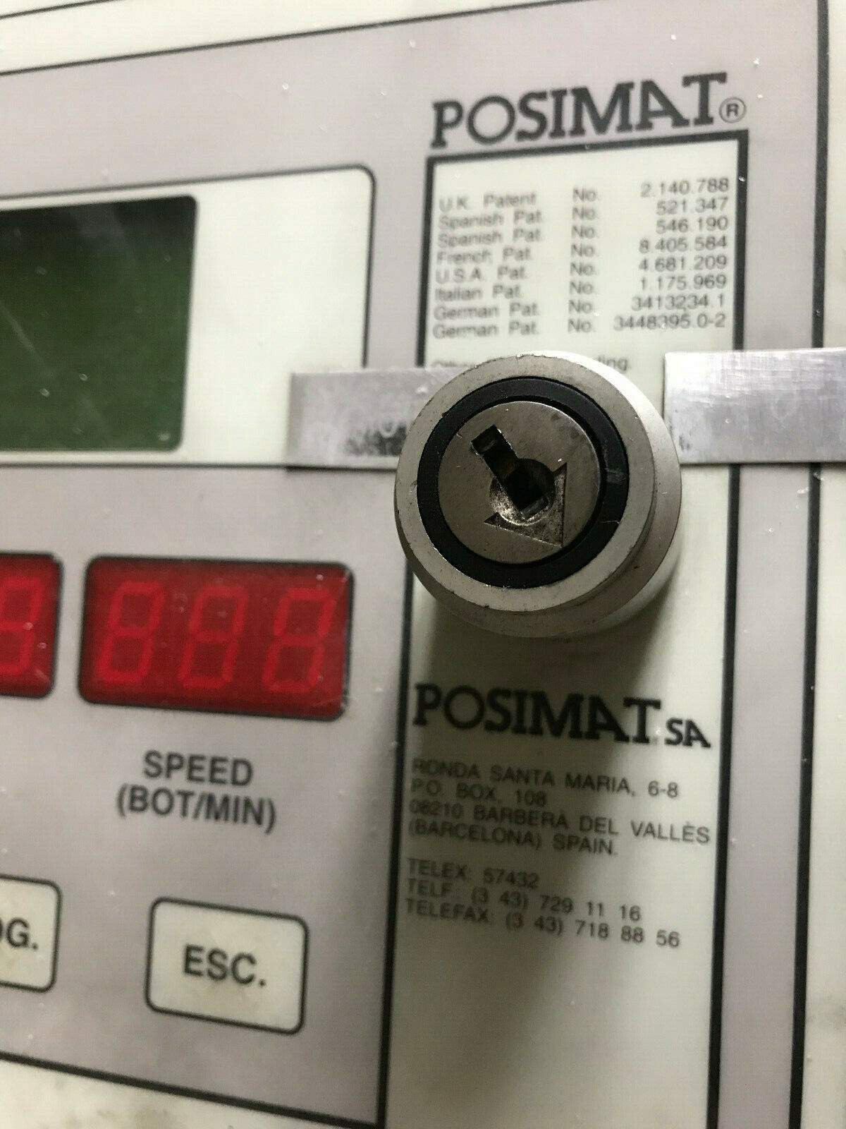 Posimat Industrial Control,Posimat Bppos1i0-0,C2s-7/36A,Posimat Bpp0s1i0-0,Ss