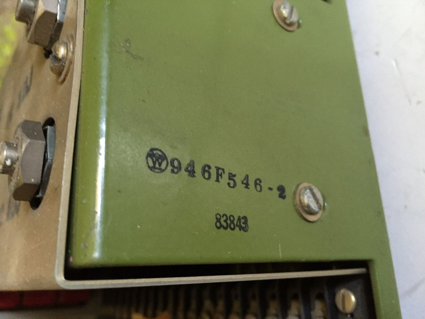 Westinghouse 946F285-5,108P460h01a Generator Controll Unit,946F235-5,946F5462,Tf