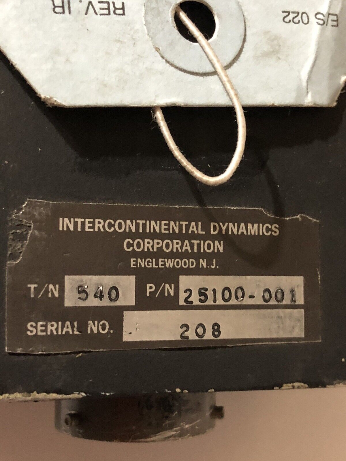 New Intercontinental Dynamics T/N 540 25100-001,Tl