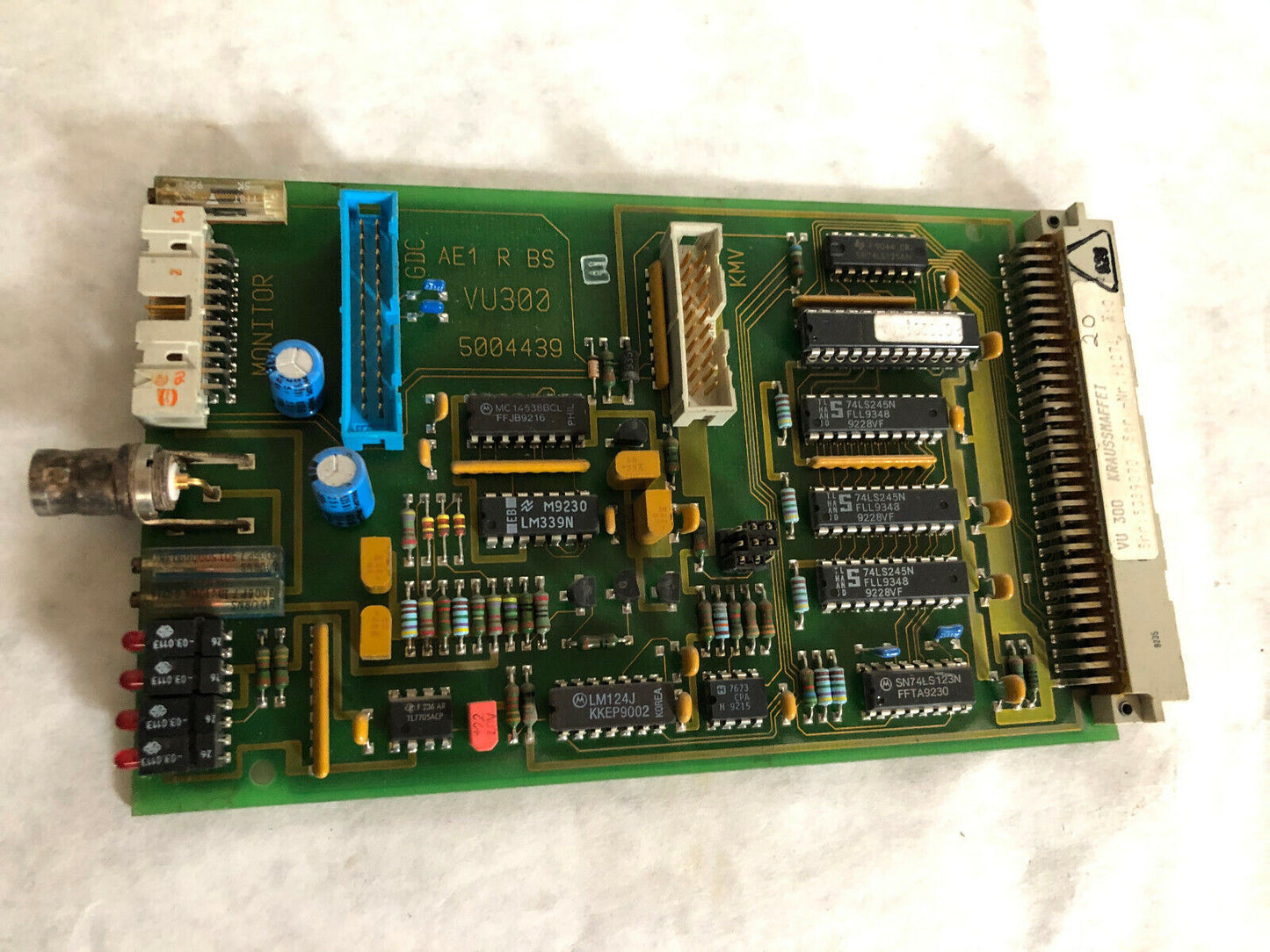 Krauss Maffei Vu300 Ae1 R Ls Monitor,Kraussmaffei Ae1 R Bs Vu300,Dc