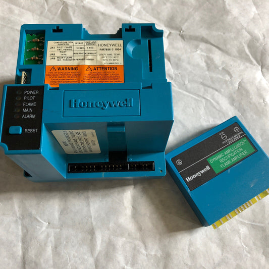Honeywell Burner Control Rm7838 C 1004,Dynamic Ampli-Check,R7847b1031,Dynamic,Bw