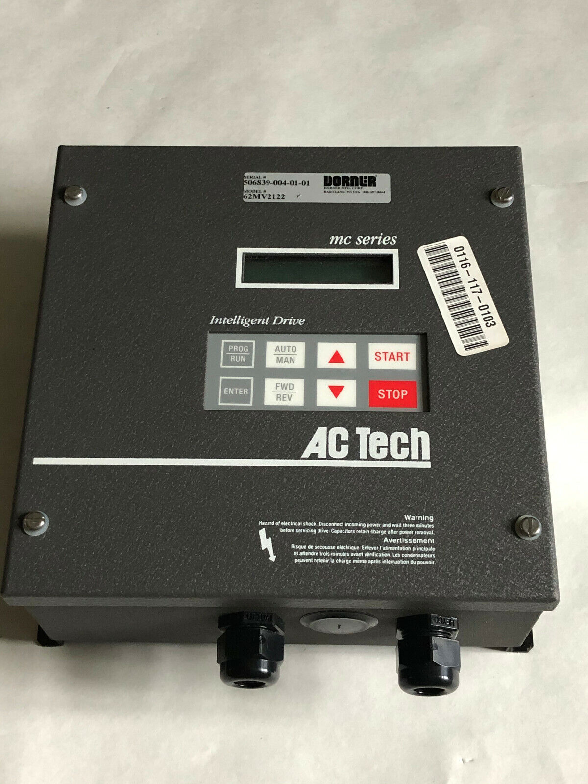Dorner 62Mv2122,Ac Tech M1105sc,62Mv2122 Intelligent Drive Controller, .5Hp,Dl