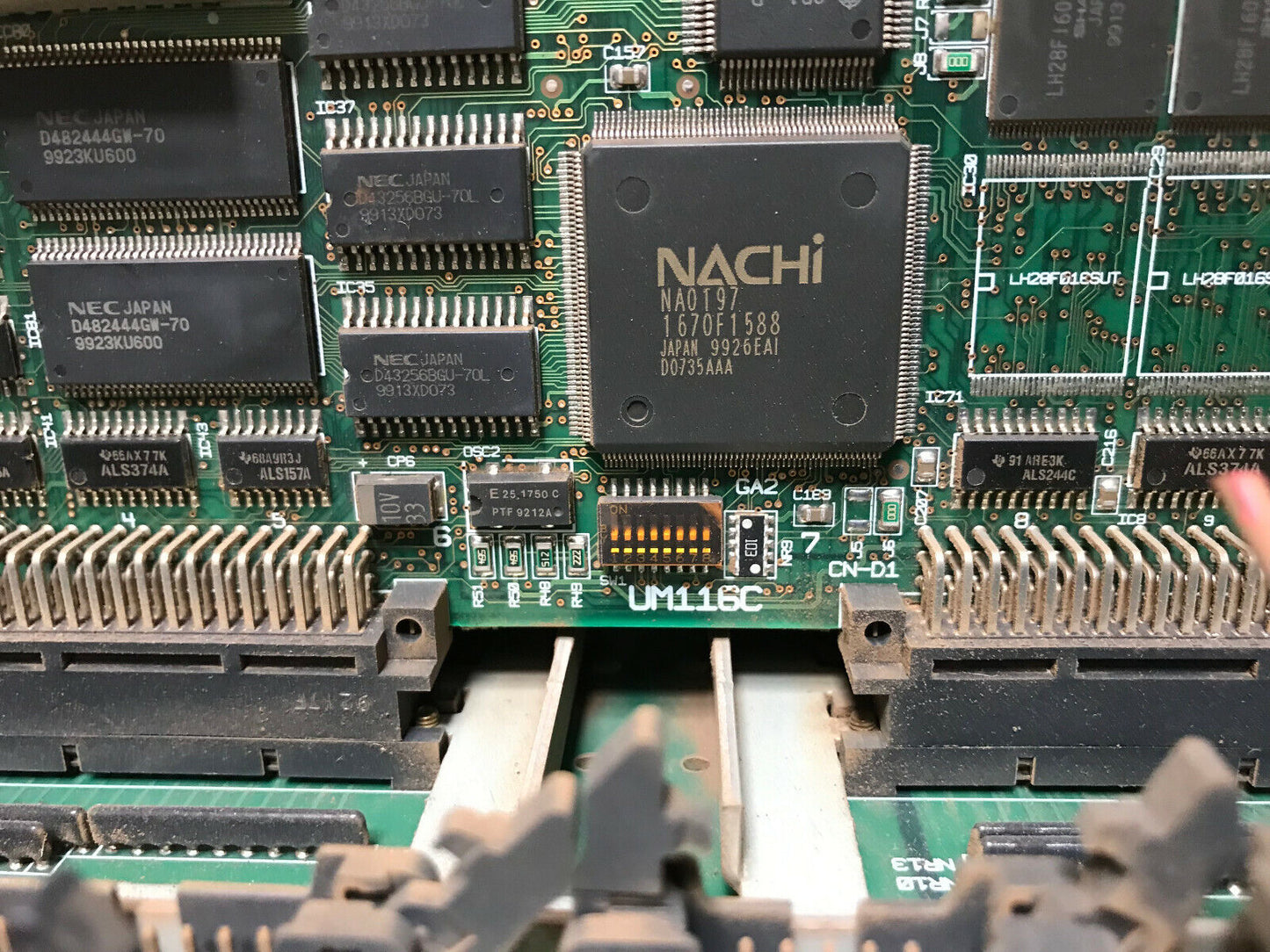 Nachi Um112 Fujikoshi Slot Rack With I/O Modules Um119-2,Um119-1,Um116,Um116c,So