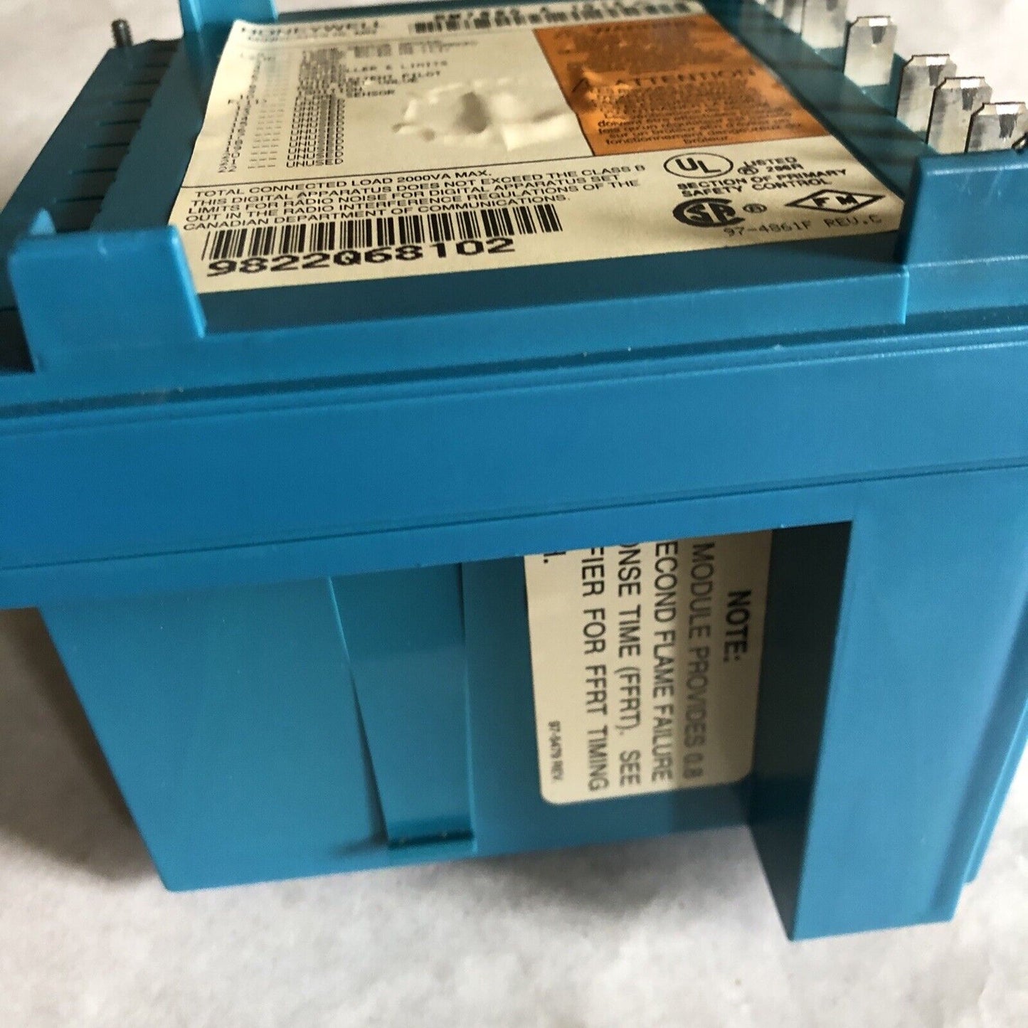 Honeywell Rm7890 A 1015 Burner Rm7890a1015 Control,Relay Module,Cs