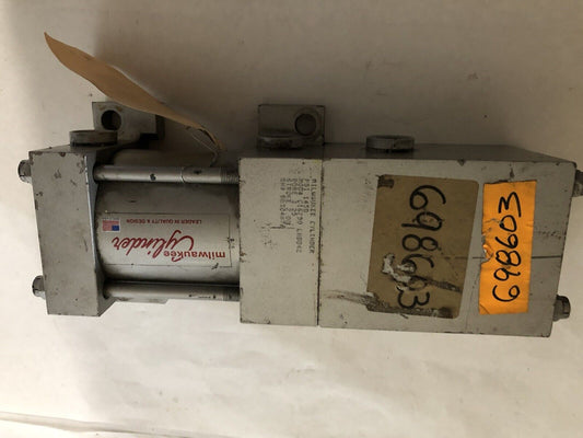 New Milwaukee C16790 Lhbd42 Hydraulic Cylinder,Bore 3.25,Stroke 2.00,1450 Psi,Ar