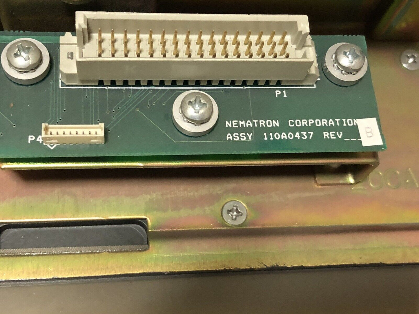 Nematron 200A1034 A D1,Nematron 110A0437 Rev B Panel Replacement,201A0101 ,Ez