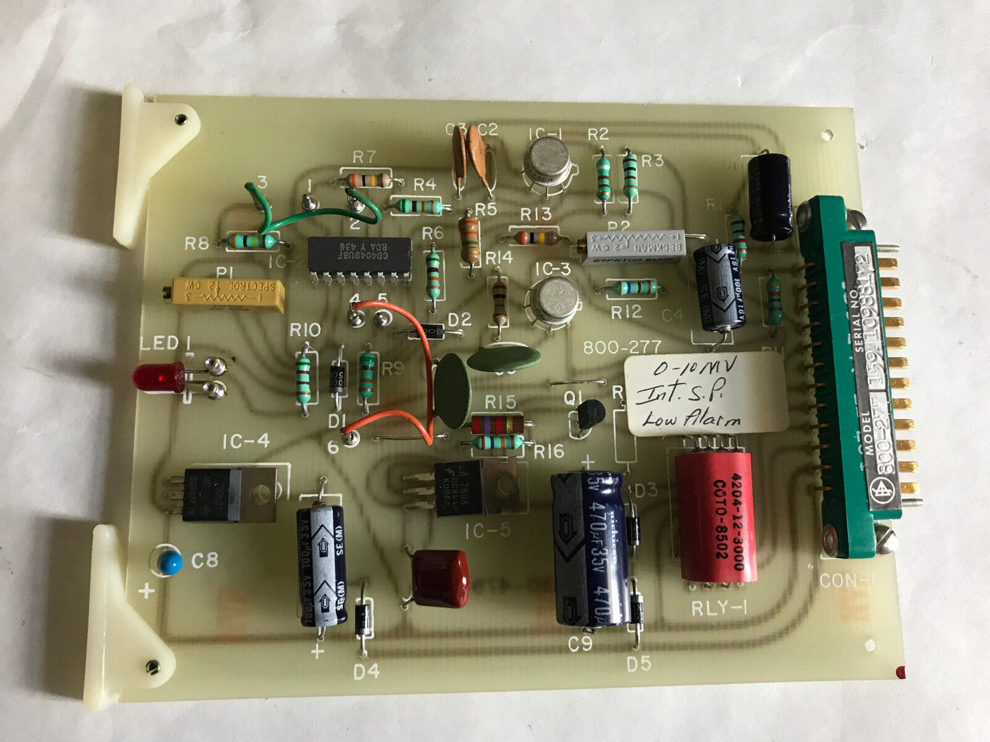 Ecs 800-277 Pc High-Low Alarm Card 530-479-1 Pcb 800-277,Ad