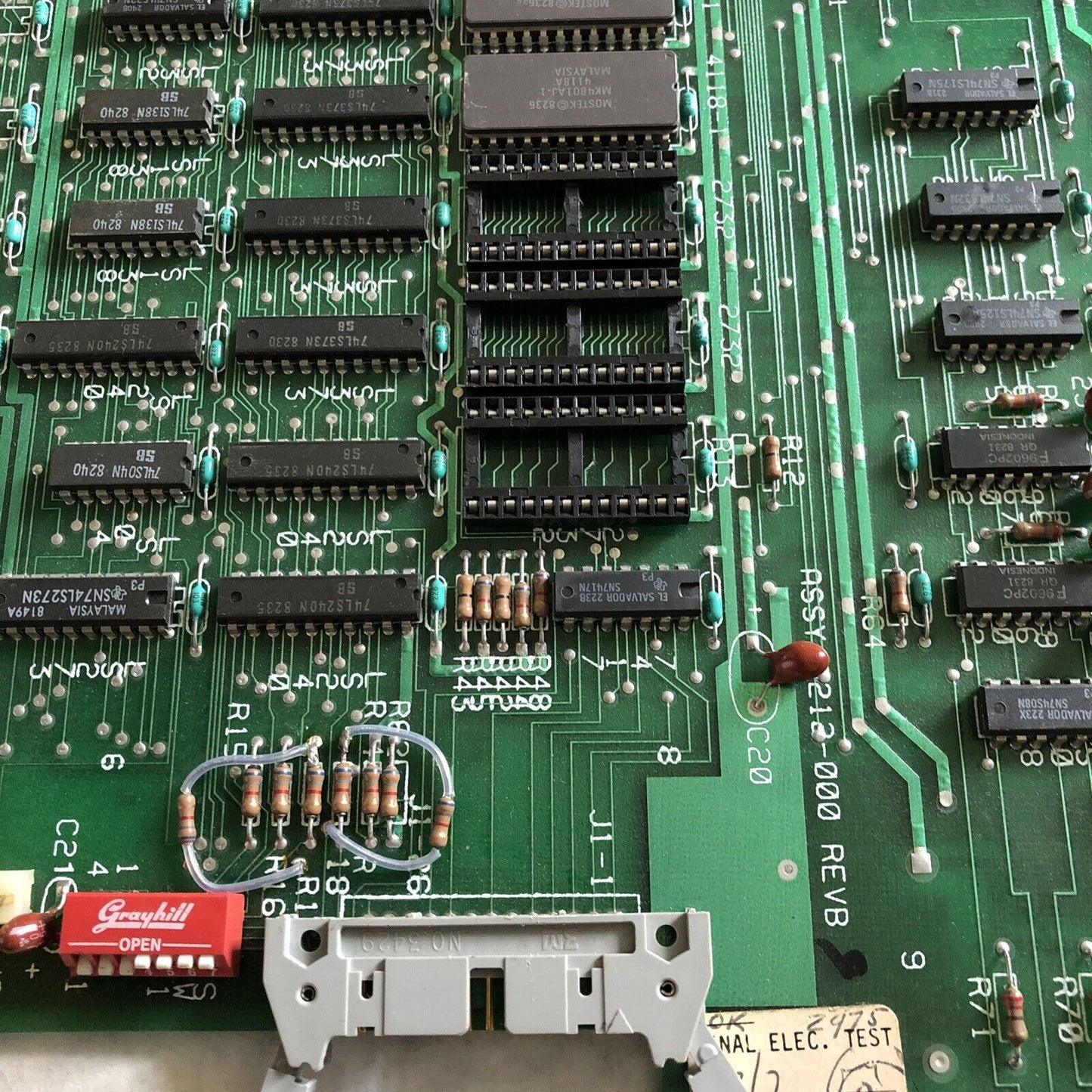 Modicon S212-000 Rev B,Gould S212-000 Prom Combination No 1000,Es