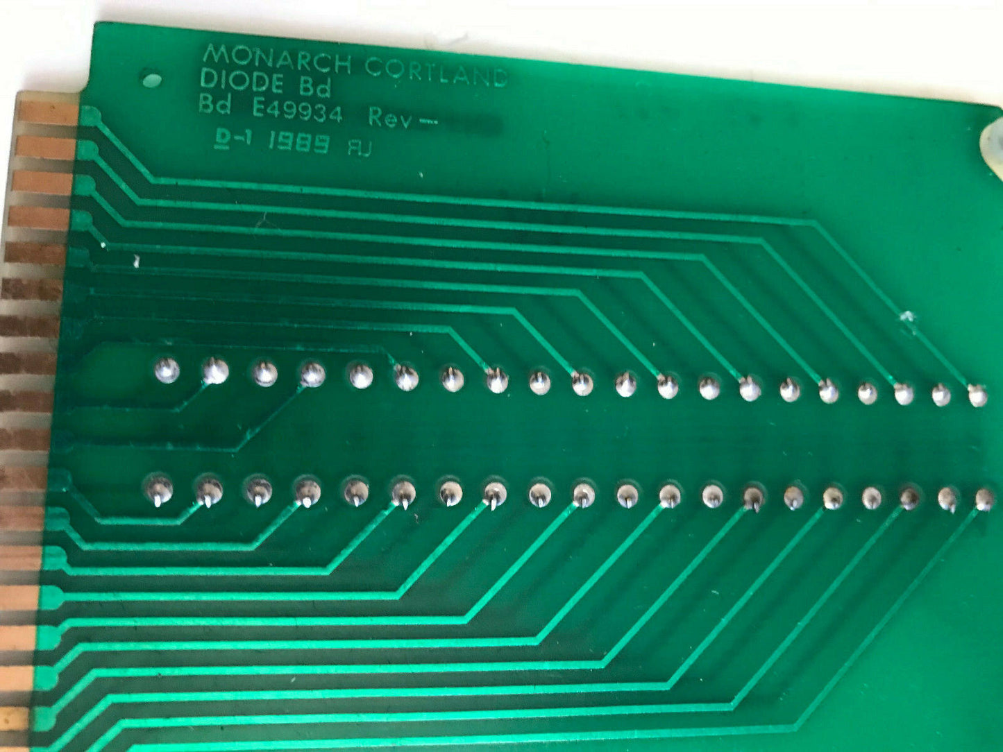 Monarch Diode Bd E49935 Cortland Relay Board Assy E49935, E49934,Eu,Az