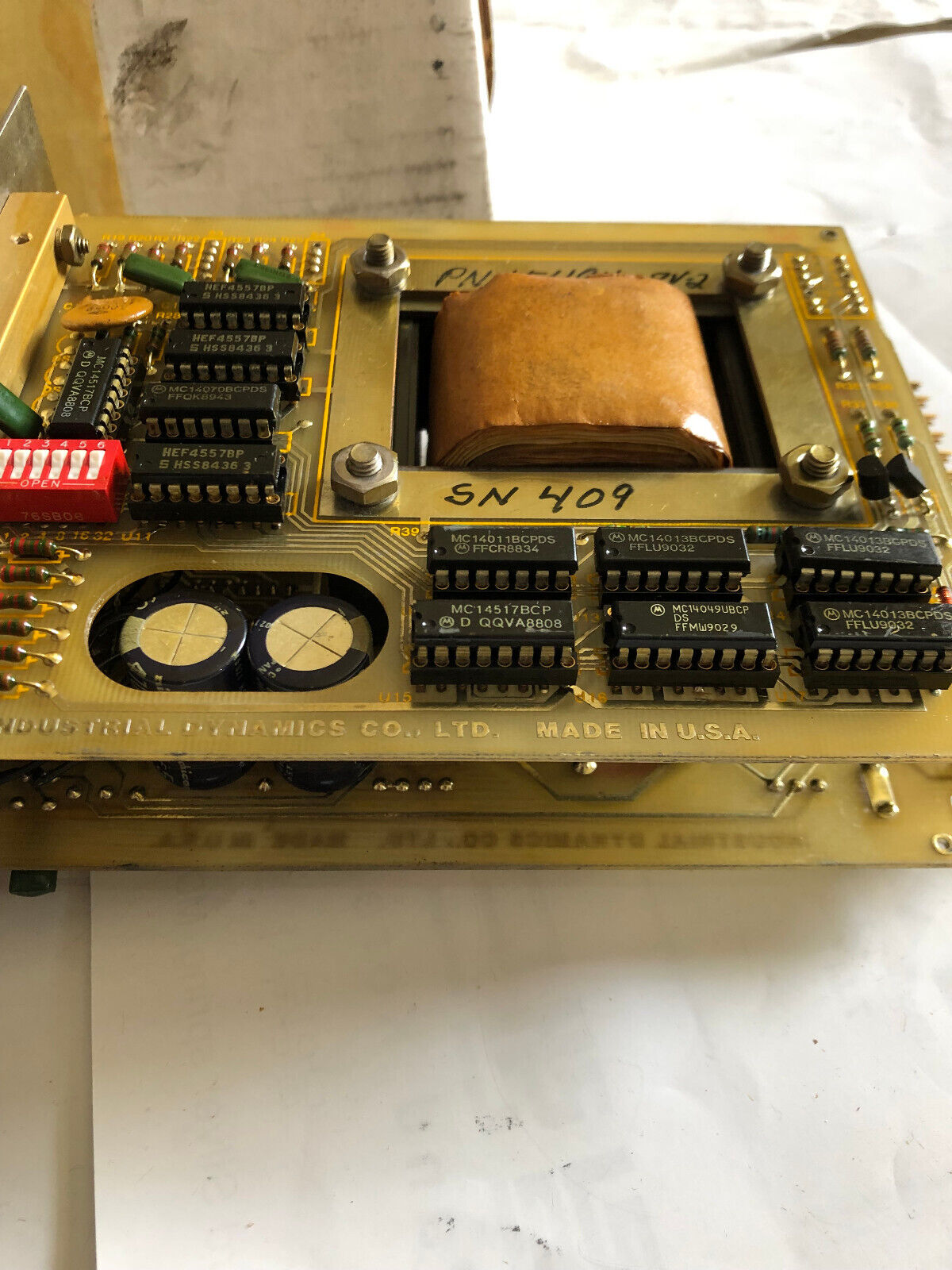 New Industrial Dynamics 15494 Variable Speed Control Module,Rejector,De