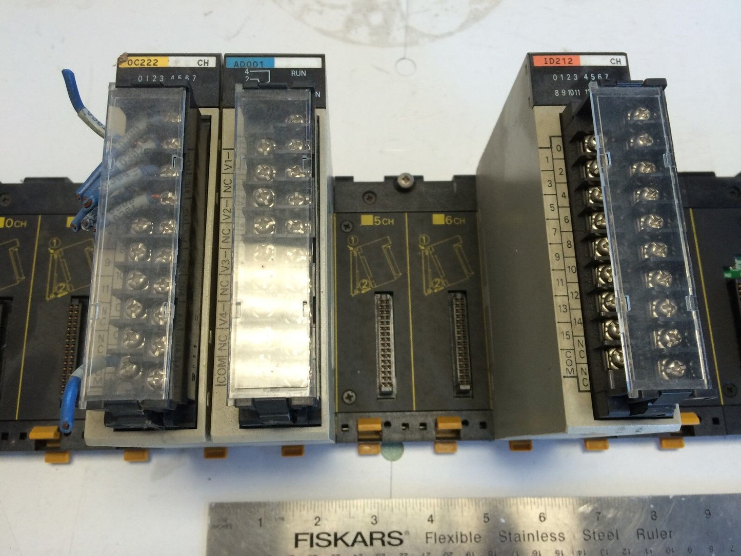Omron Sysmac Oc222,Id212,C200h-Ad001,C200h-Oc222,C200h-Id212,C200h-Bc101-V1,Bq