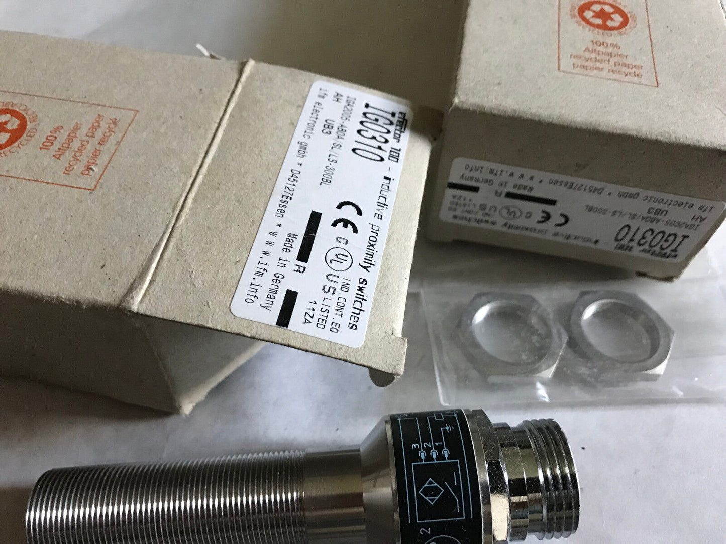 New Efector Ig0310,100 Ig0310 Inductive Proximity Sensor Iga2005-Aboa/Sl,Eq
