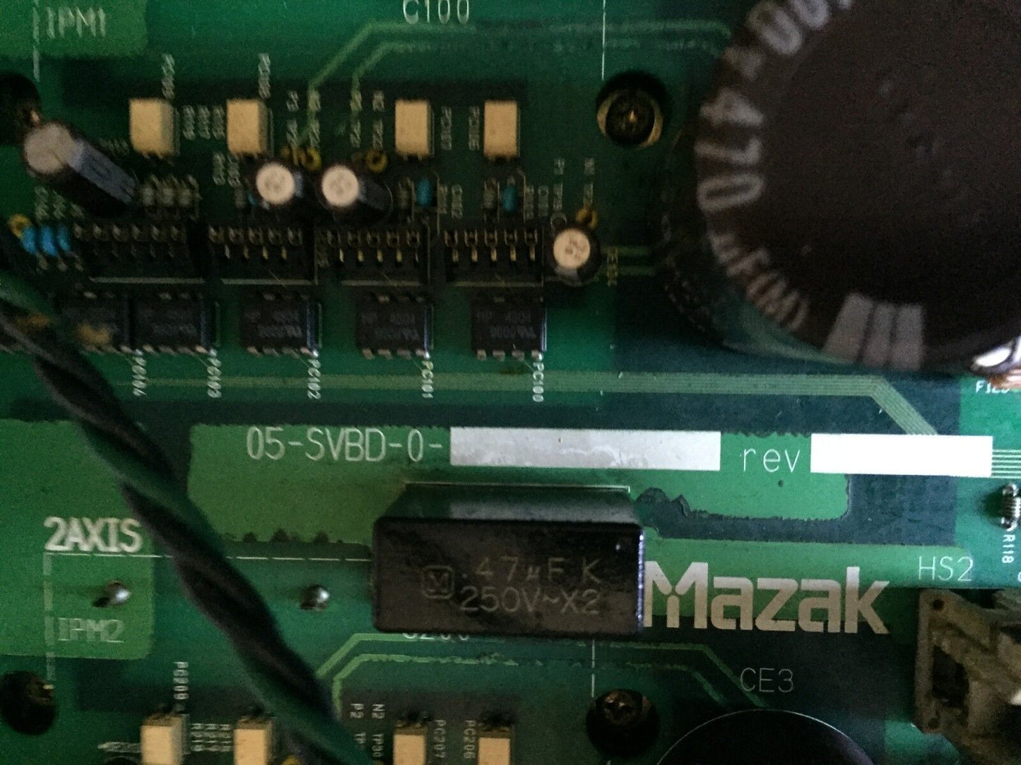 Mazak Minc05-0000,05-Main-2,05-Svbd-0,05-Sequence I/O-0,Servo Drive, Xcm14,Aq