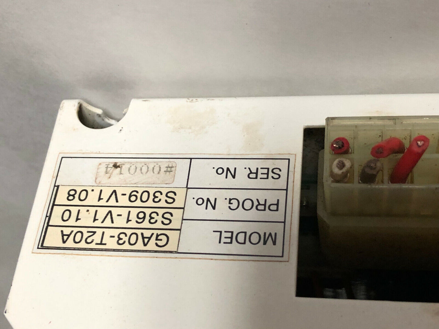 Wtc Ga03-T20a Ac Weld Timer Module,A9-1108,01A,A9-1108-6,Se
