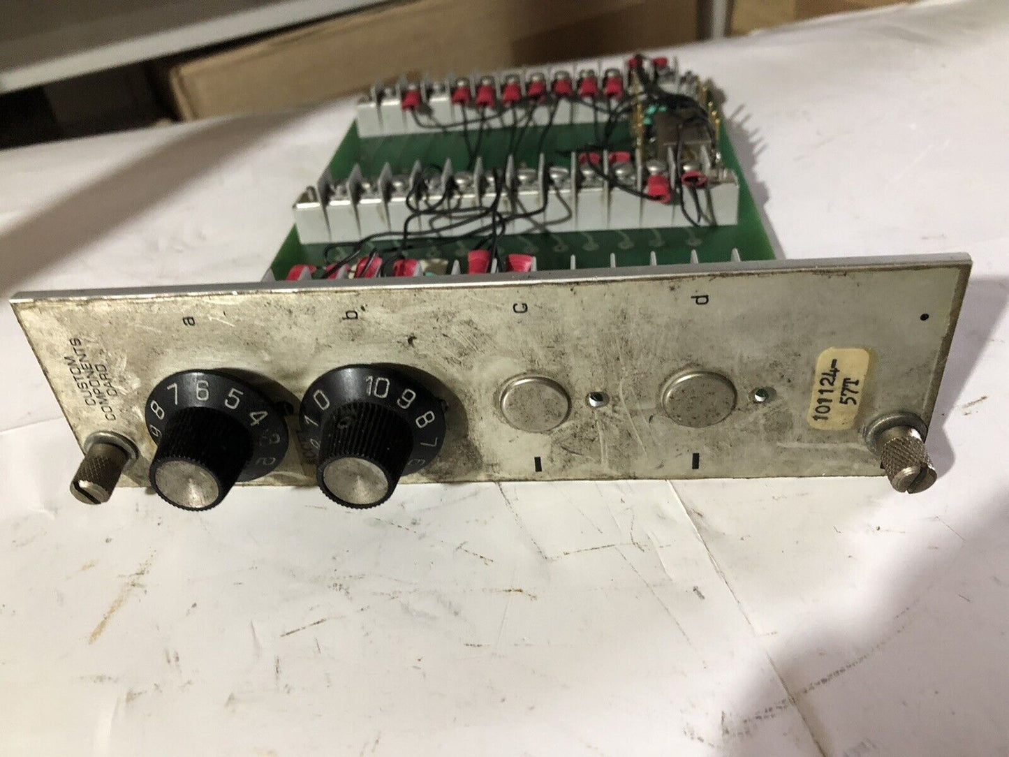 Reliance Electric 101124-57T Potentiometer Custom Component Card 82746-86B,To