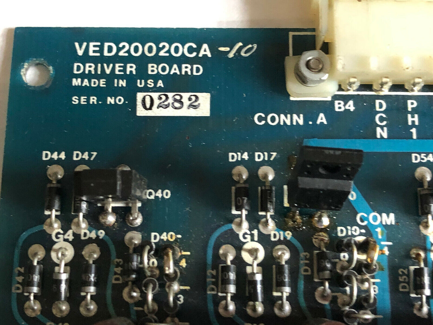 Volkman Ved20020ca-10 Driver Board Ved20020ca,Ey