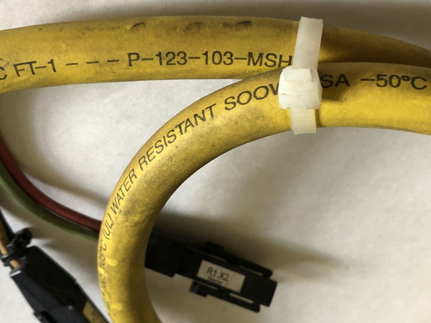 Robotic Cable Assembly Cordset Carol Super 3Hab 7426-1/01,Carol Vu-Tron Iii,Ev