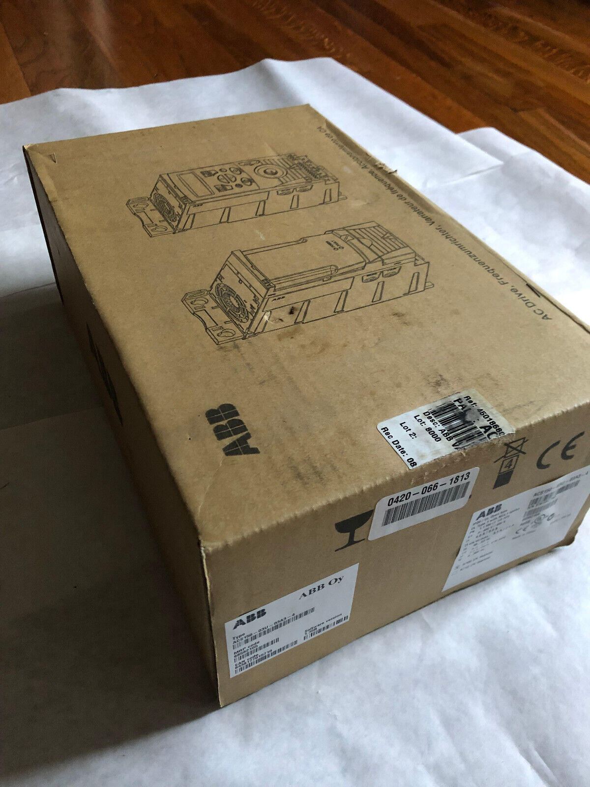 New Abb Acs150-03U-03A3-4 Micro Inverter Drive,Ip20/Ul, 68582105,Am