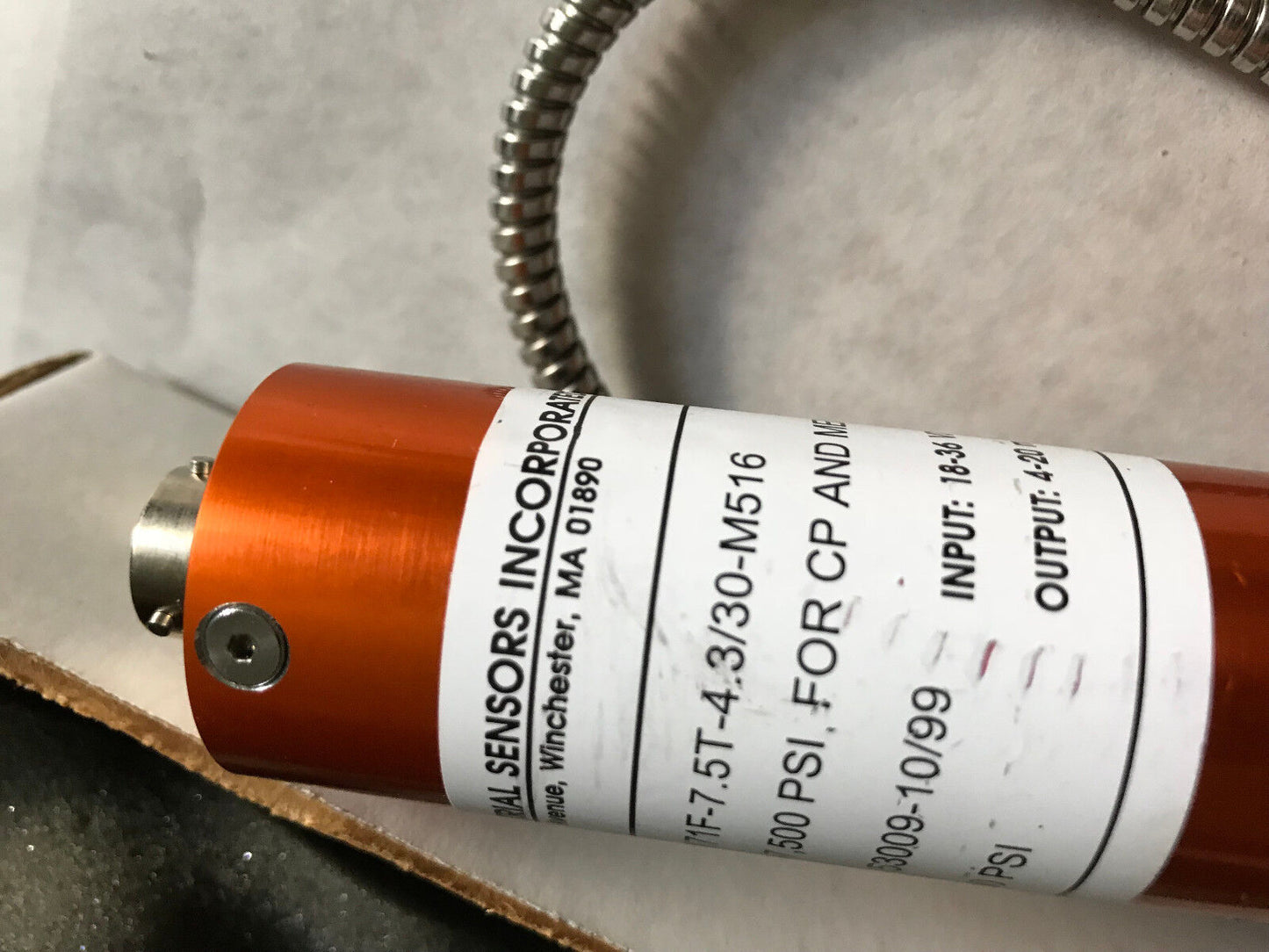 New Industrial Sensor Isi 0171F-7.5T-4.3/30-M516 Transducer,0171F-7.5T-4.3/30,Eq