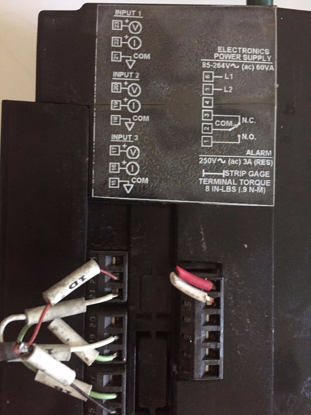 Watlow Pc90-F25b-0000 Solid State Power Control 480V,140A Power,Bh
