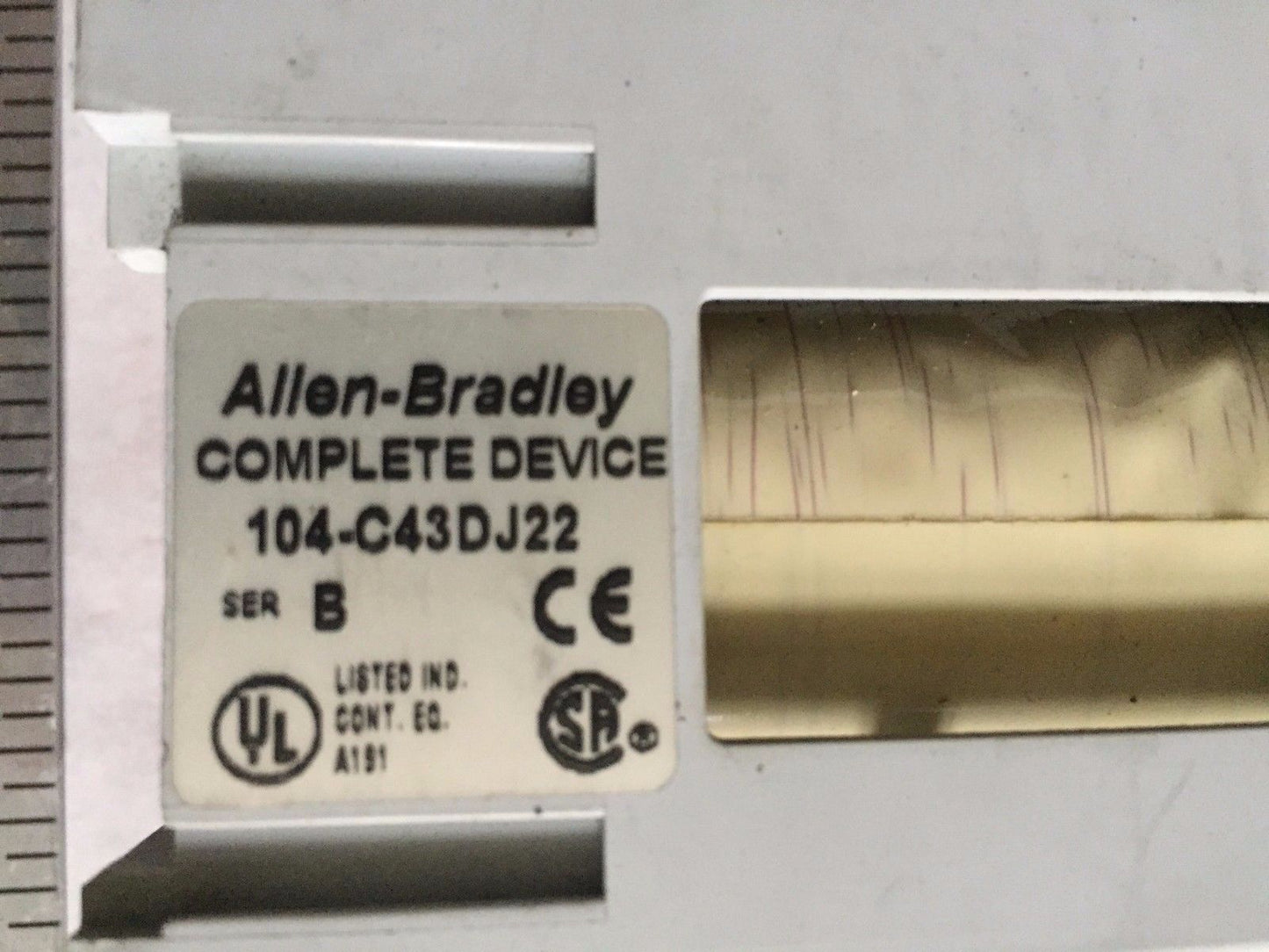 Allen Bradley 104-C43dj22,100S,Allen Bradley C43 Reversing Contactor,24V Coil,Bm