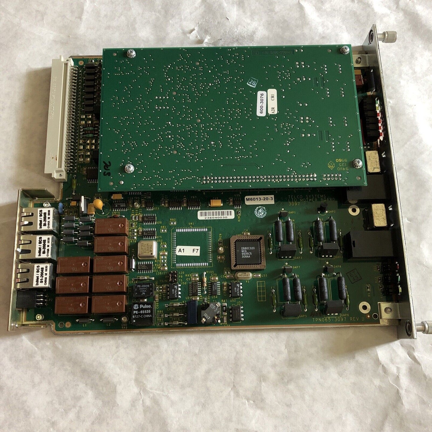 Telco 6013-20-3,2P T1 Liu,Telco Liu Mother Board,3097,Tpn065-3097,Db