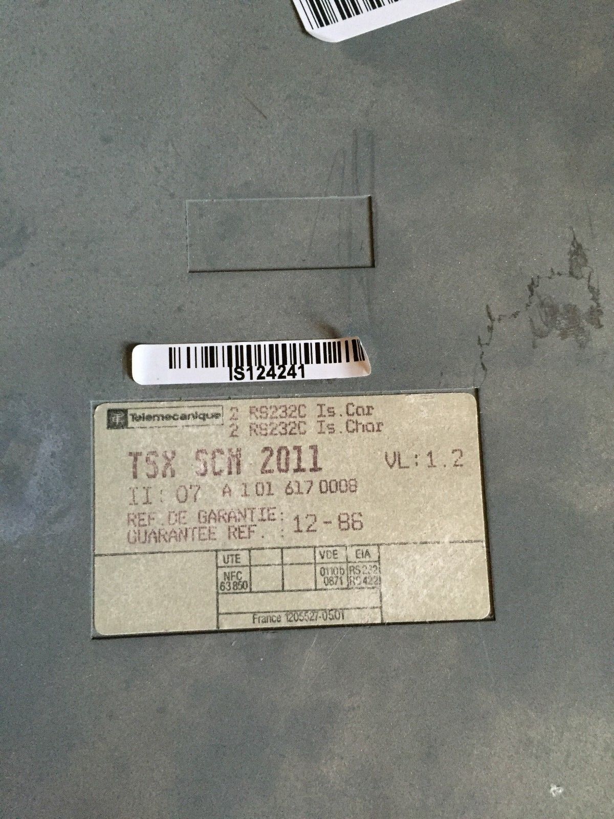 Telemecanique Tsx Scm 2011 Plc Isolation Control Module,Scm 20,Hk